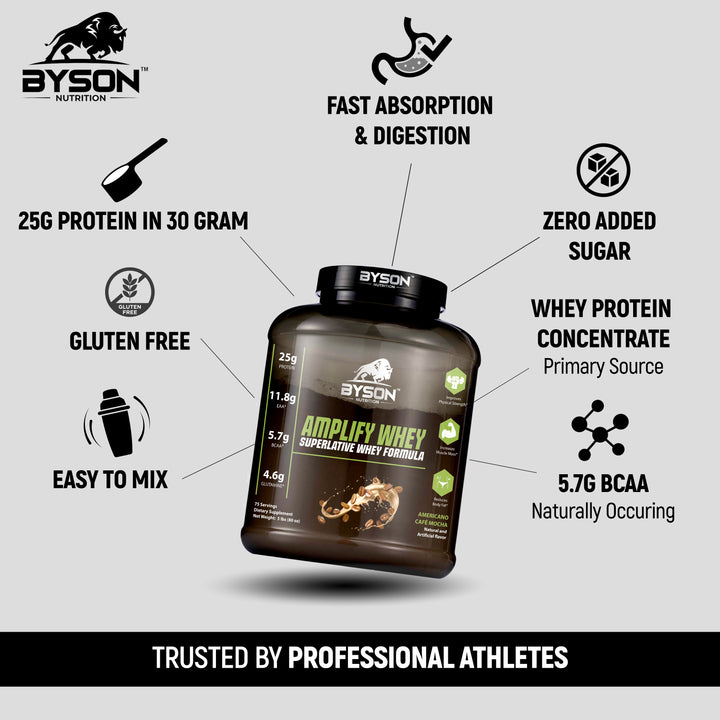 Amplify Whey Protein Powder 5 Lbs