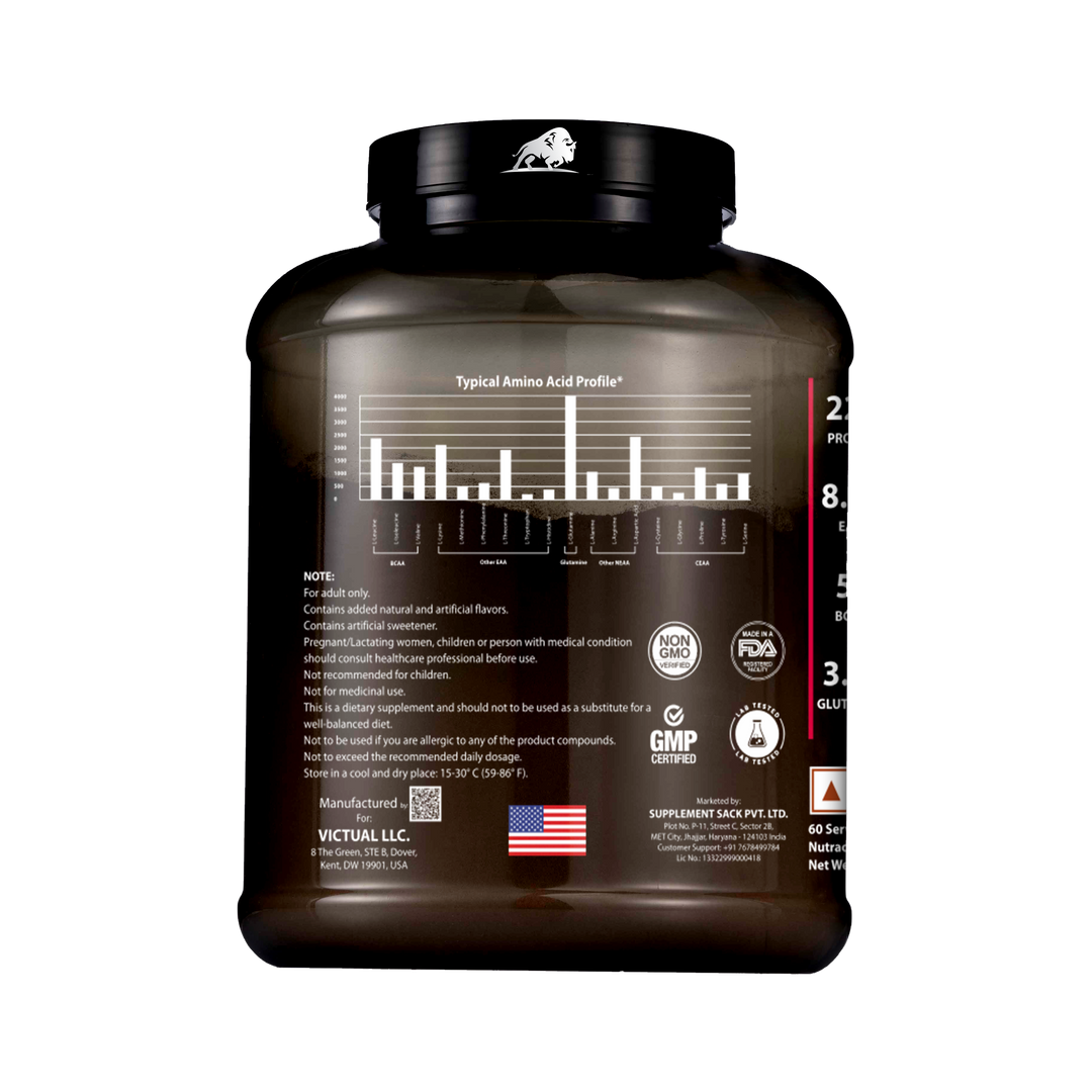 Alpha 6 Whey Protein Powder 5.5 Lbs