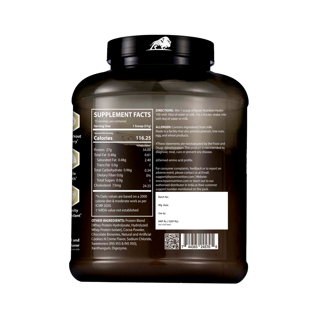 Hydro 100 - Hydrolyzed Whey Protein
