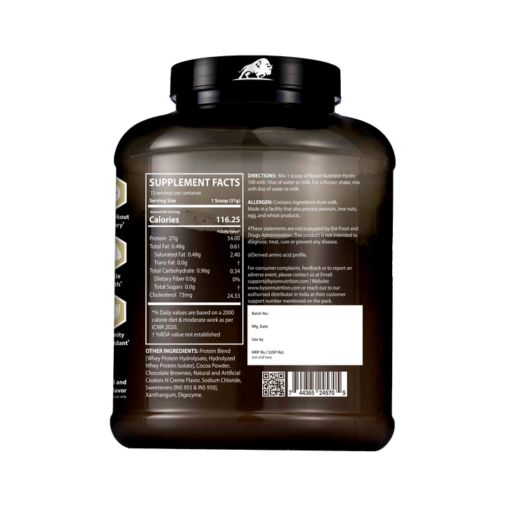 Hydro 100 - Hydrolyzed Whey Protein