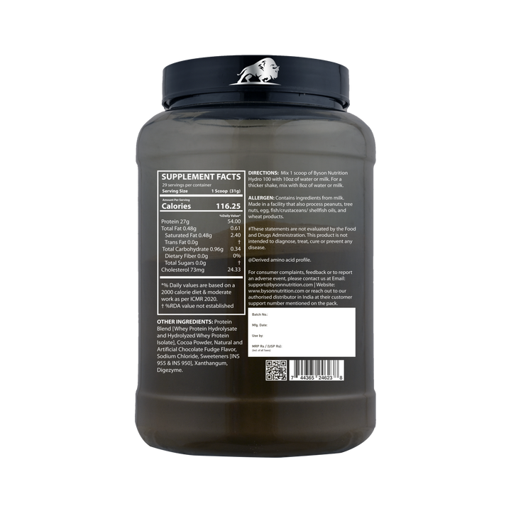 Hydro 100 - Hydrolyzed Whey Protein 2lbs