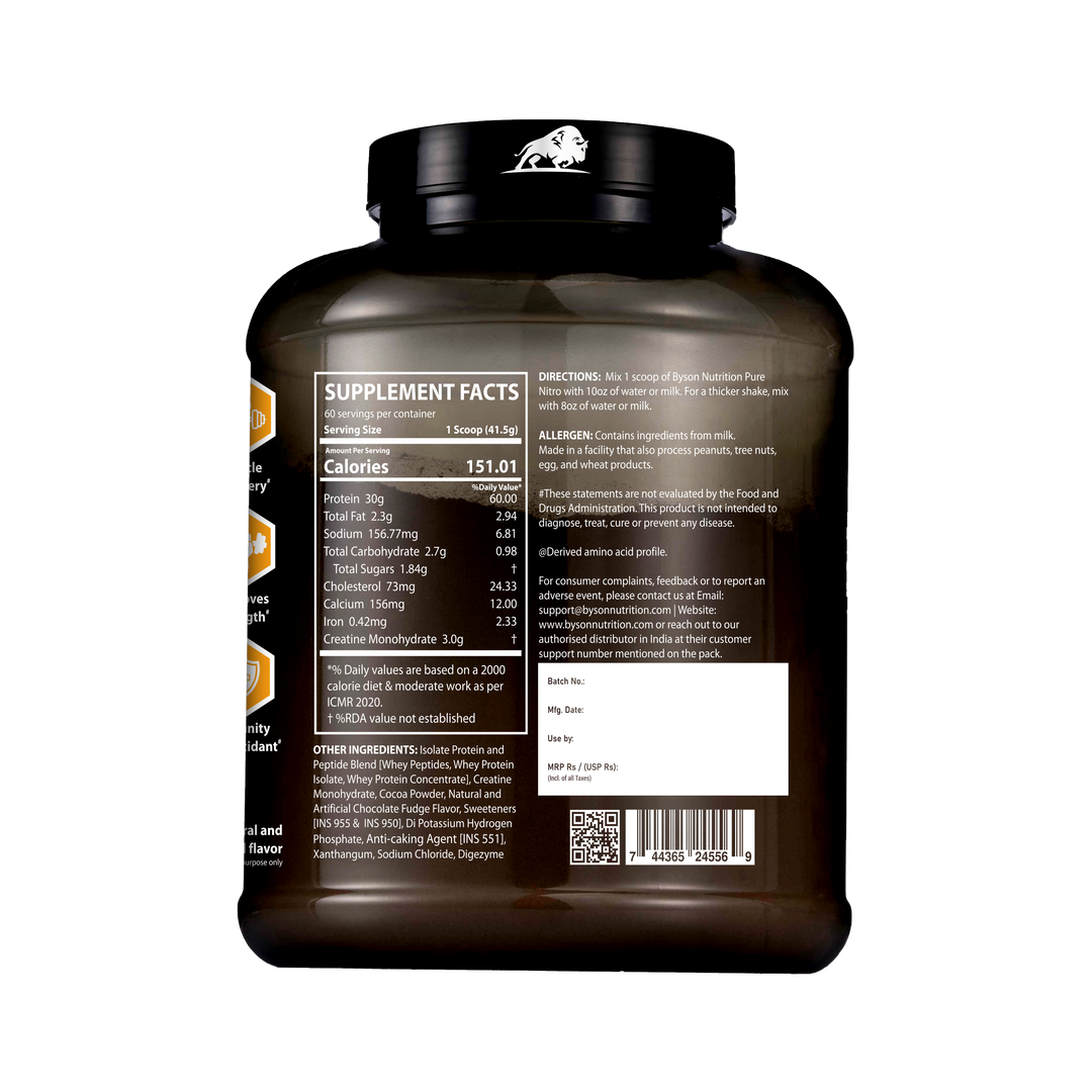 Pure Nitro Whey Protein 5.5 Lbs