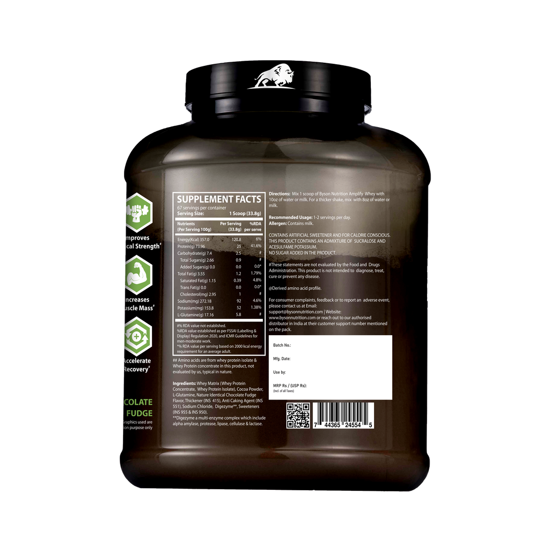 Amplify Whey Protein Powder 5lbs