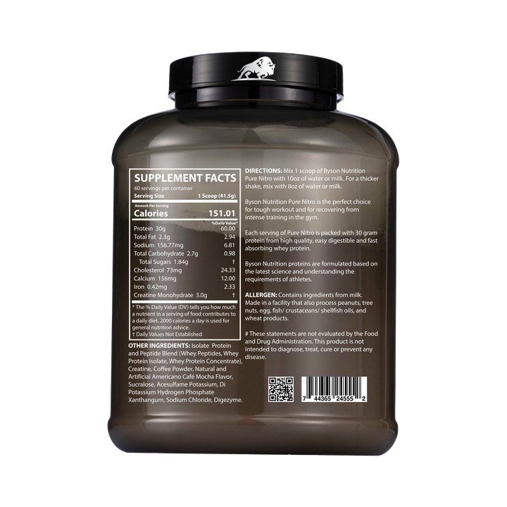 Pure Nitro Whey Protein 5.5 Lbs
