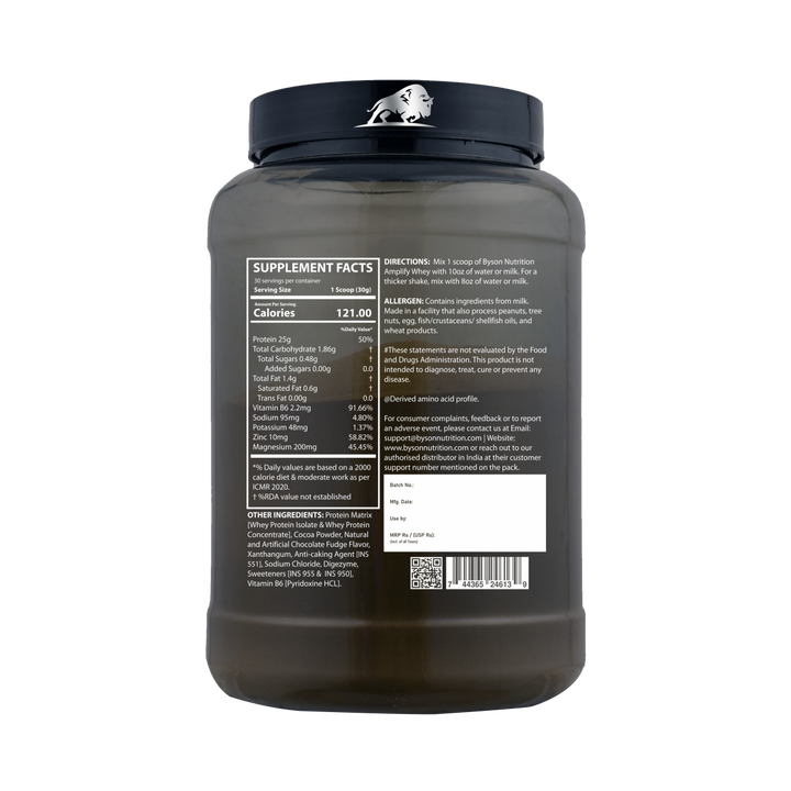 Amplify Whey Protein Powder 2lbs