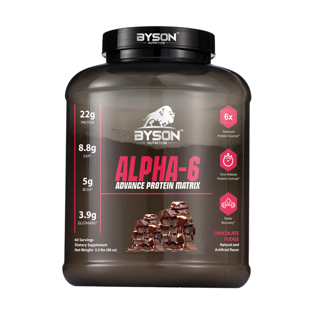 Alpha 6 Whey Protein Powder 5.5 Lbs