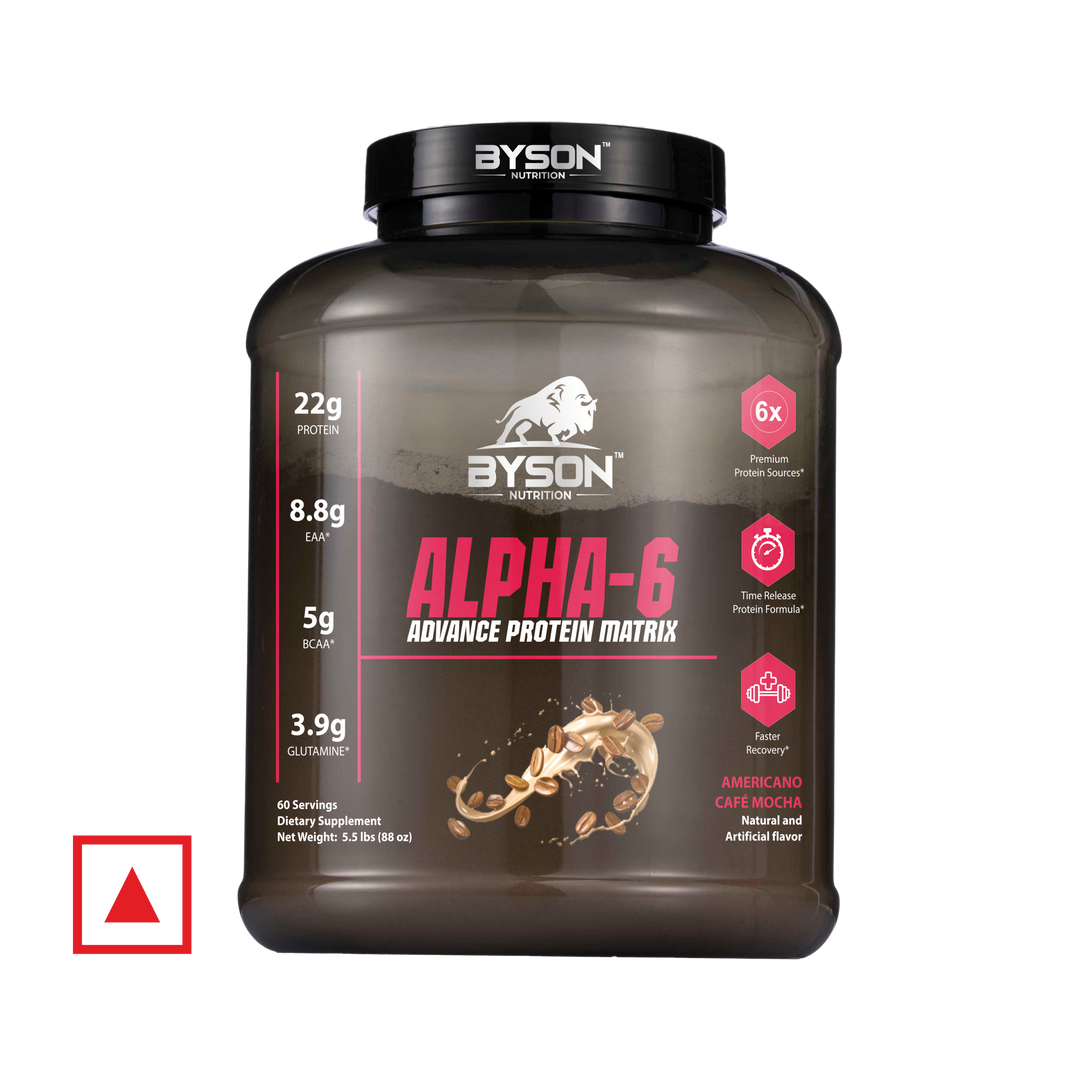 Alpha 6 Whey Protein Powder 5.5 Lbs
