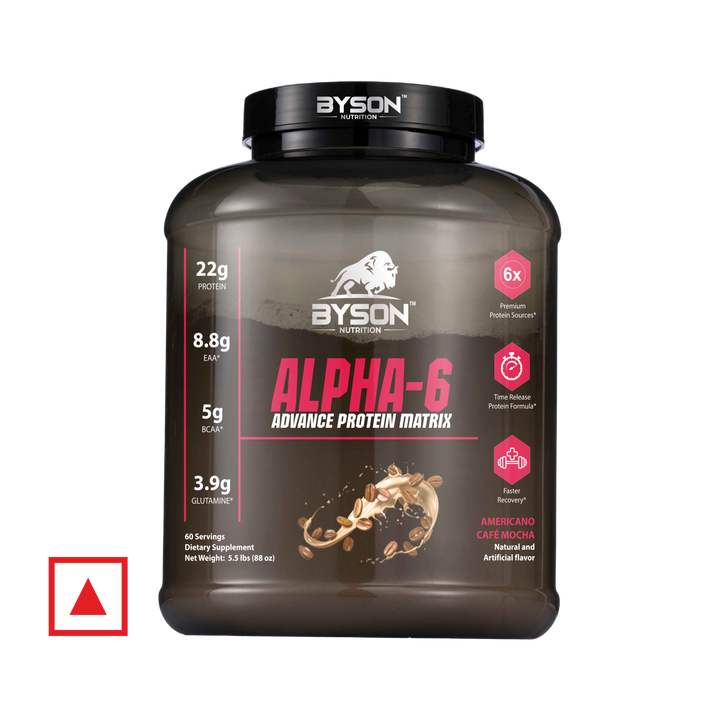 Alpha 6 Whey Protein Powder 5.5 Lbs